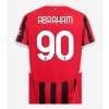 AC Milan Tammy Abraham #90 Hemmatröja 2024-25 Korta ärmar